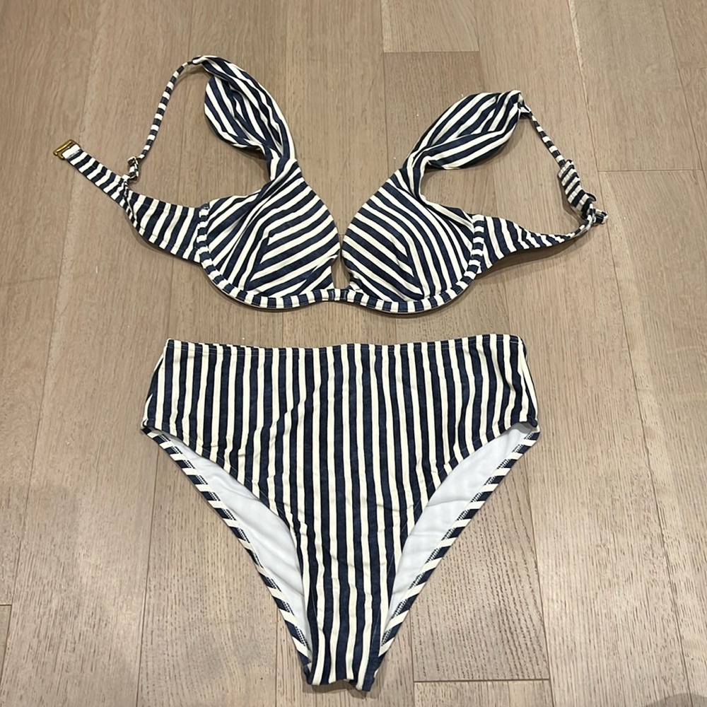 Weworewhat striped bikini